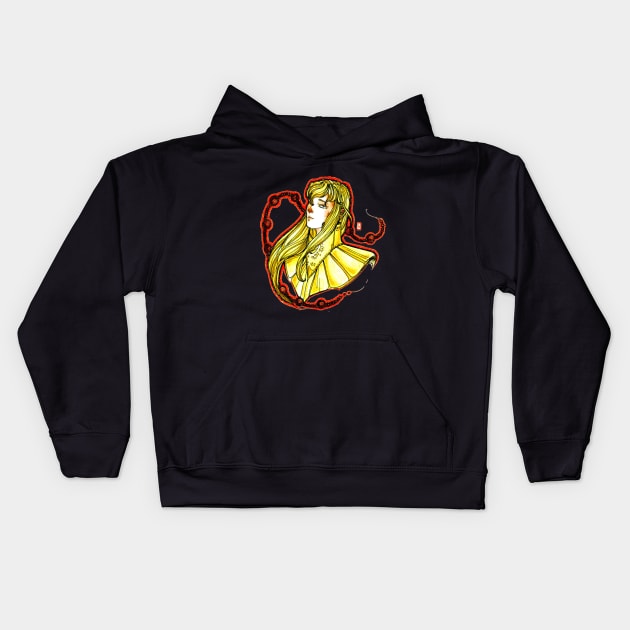 Virgo Kids Hoodie by Nenril